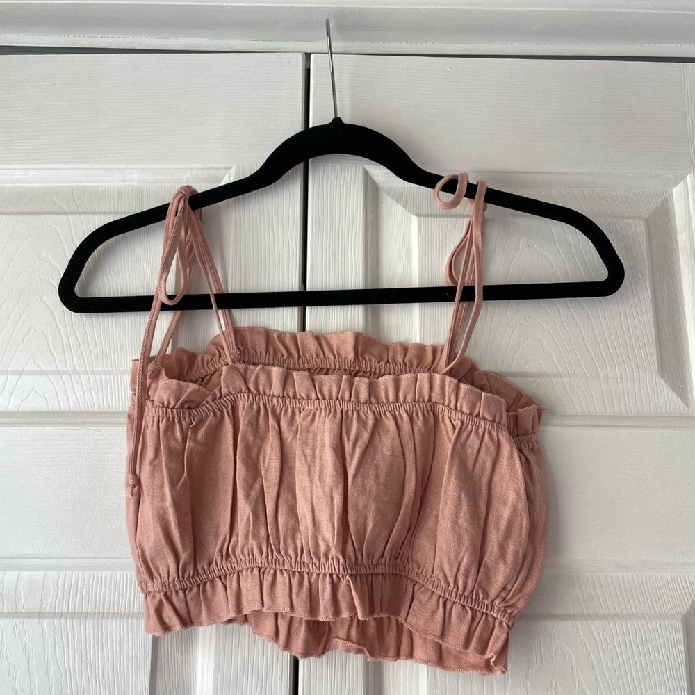 Pink Ruched Top - Picture 4 of 5